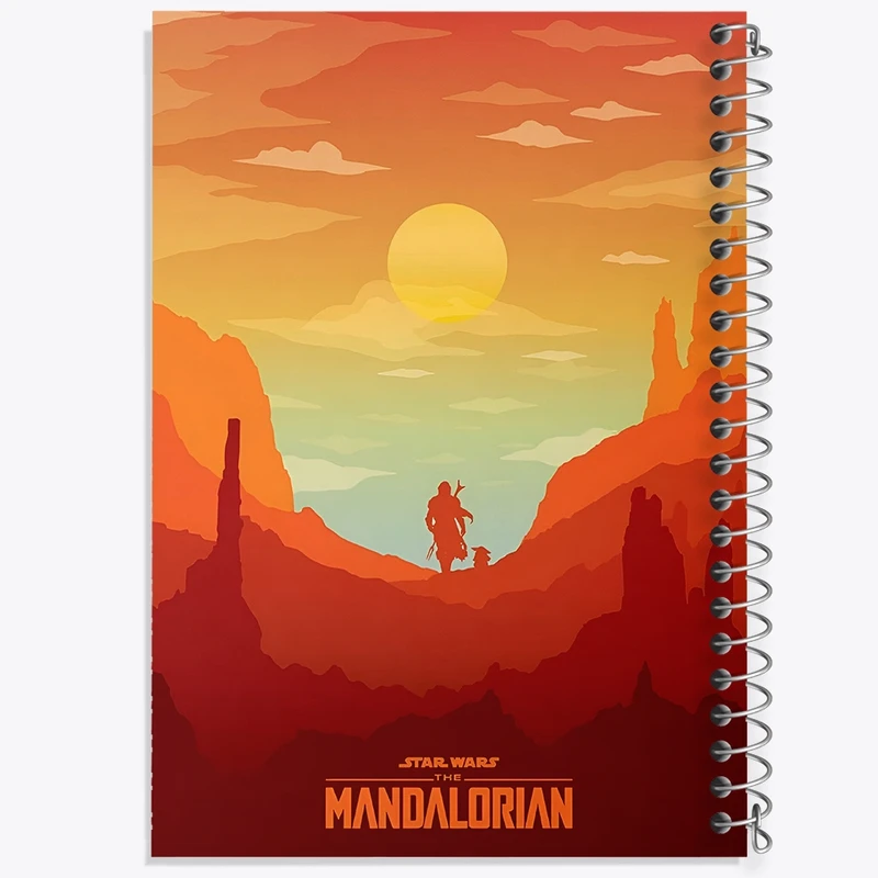 دفتر لیست خرید 50 برگ خندالو طرح مندلورین (The Mandalorian) کد F13750