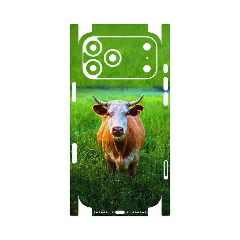 برچسب پوششی ماهوت مدل Cow-FullSkin مناسب برای گوشی موبایل اپل iPhone 17 Pro Max