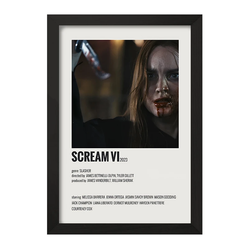 تابلو خندالو طرح جیغ (Scream) کد F13007