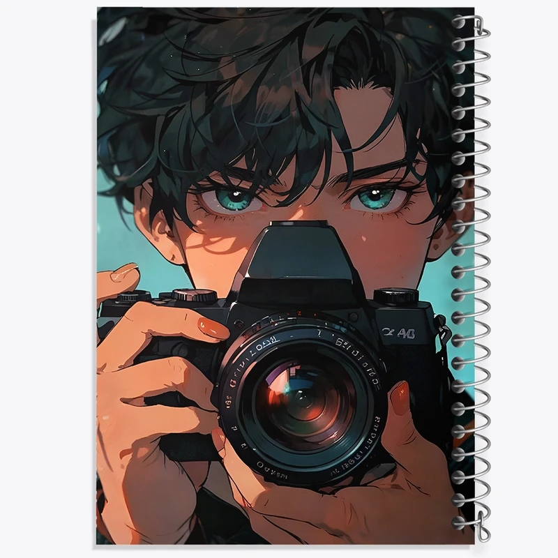 دفتر لیست خرید 50 برگ خندالو طرح پسر عکاس کد N7272