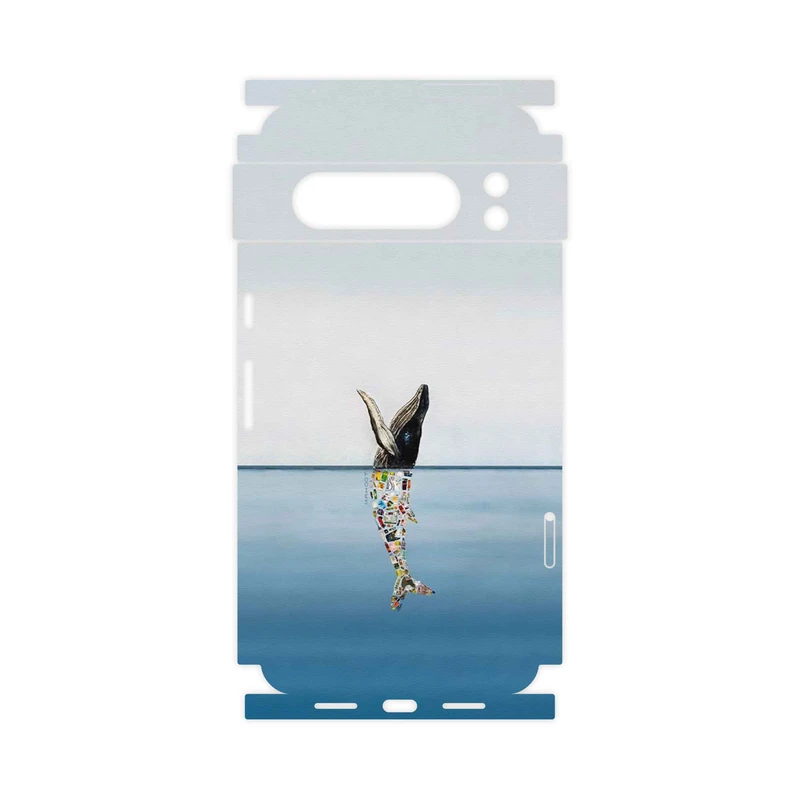 برچسب پوششی ماهوت مدل Collage of Sea Trash-FullSkin مناسب برای گوشی موبایل گوگل Pixel 8 Pro