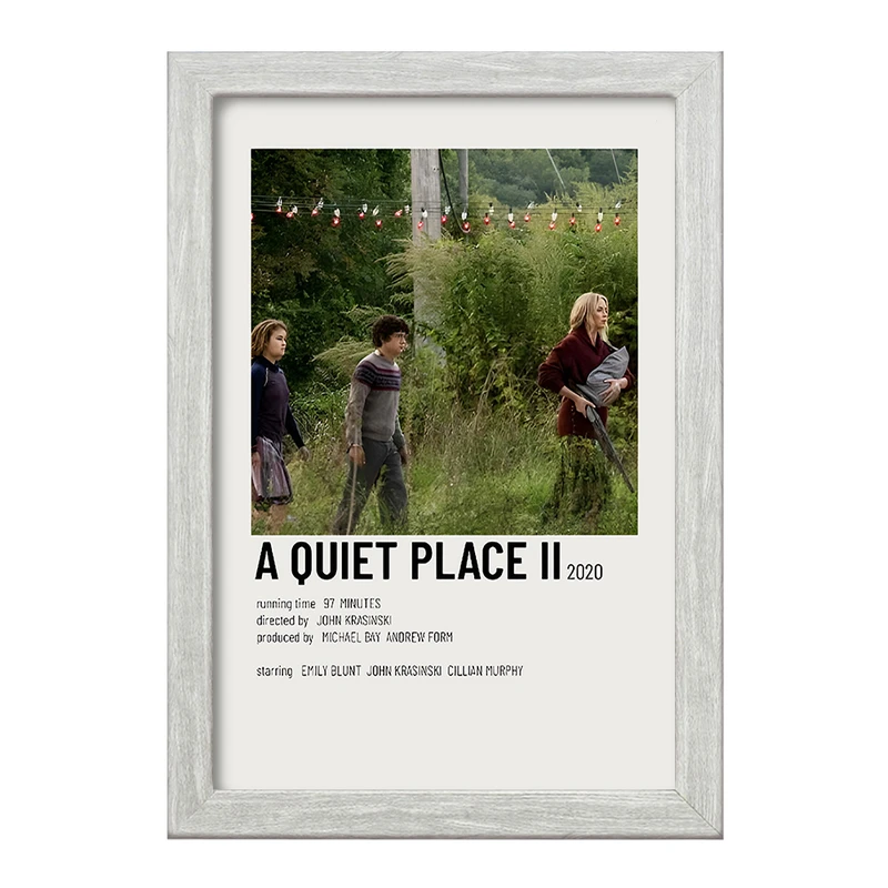تابلو خندالو طرح یک مکان ساکت (A Quiet Place) کد F13117