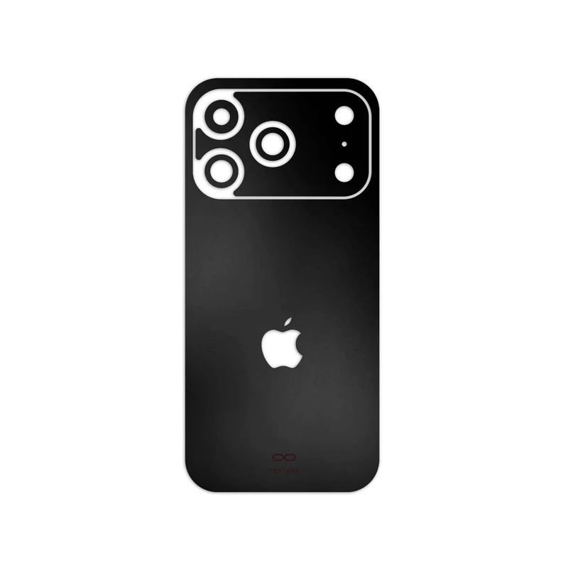 برچسب پوششی ماهوت مدل Matte-Black مناسب برای گوشی موبایل اپل iPhone 17 Pro
