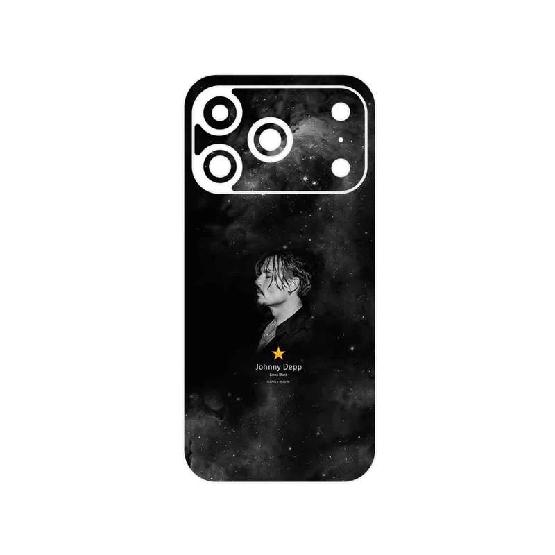 برچسب پوششی ماهوت مدل Johnny Depp مناسب برای گوشی موبایل اپل iPhone 17 Pro