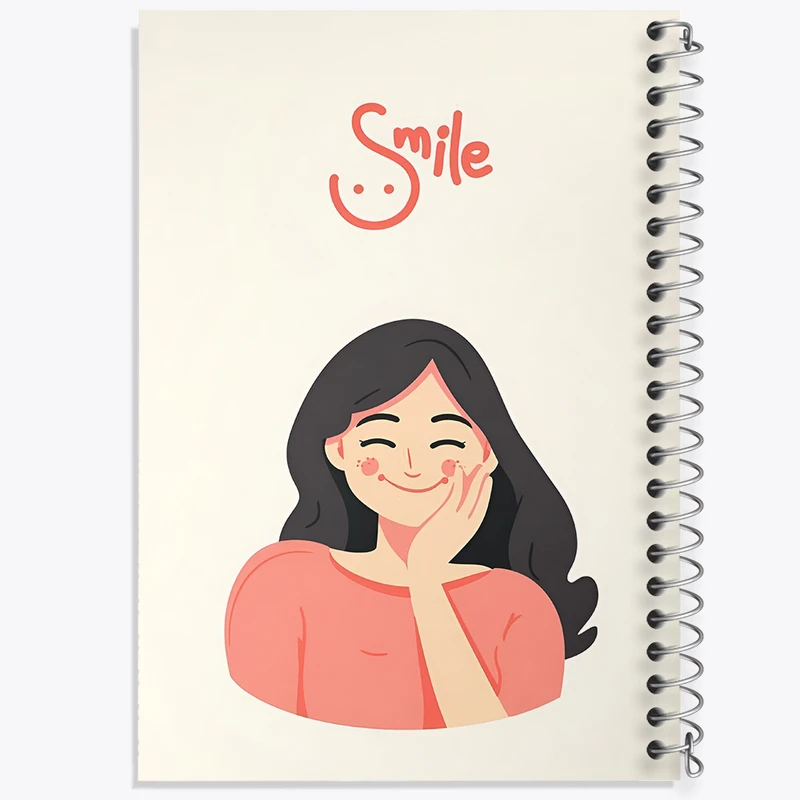 دفتر نقاشی 50 برگ خندالو طرح دخترانه کد F11092