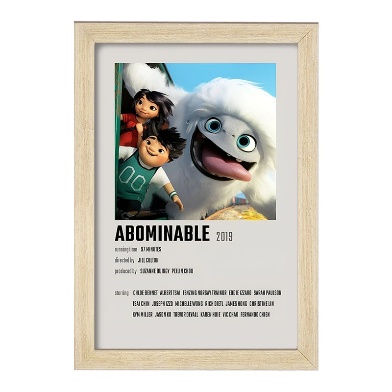 تابلو خندالو طرح نفرت ‌انگیز (Abominable) کد F13250