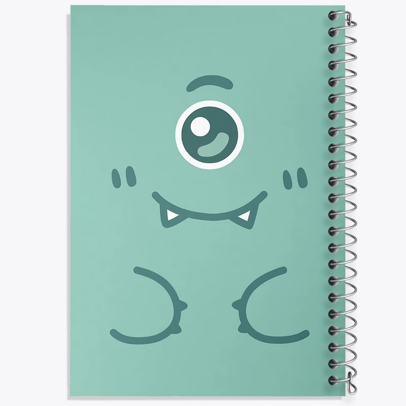 دفتر لیست خرید 50 برگ خندالو طرح هیولای سبز بامزه کد N7108