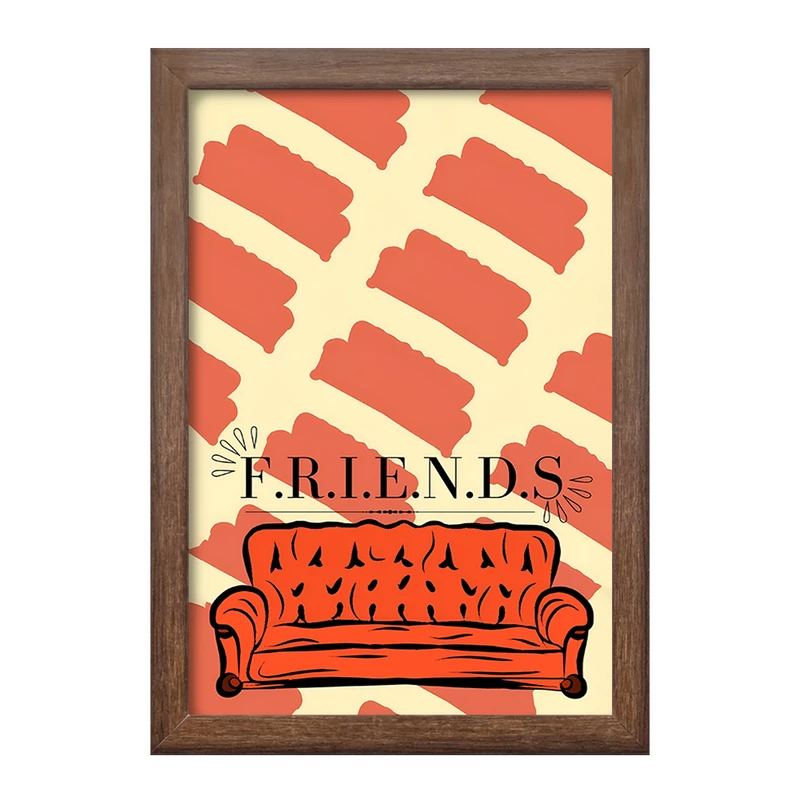 تابلو خندالو طرح فرندز (Friends) کد F14153