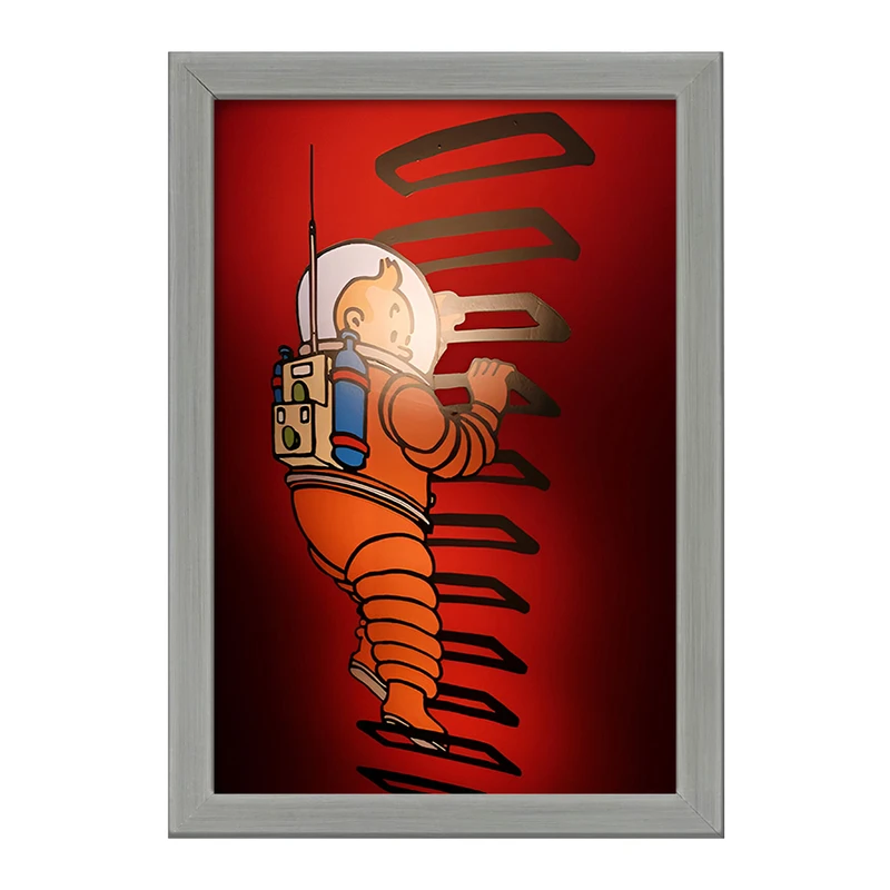 تابلو خندالو طرح تن تن (Tintin) کد F10334