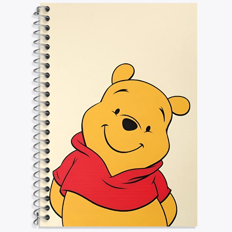 دفتر نت موسیقی 50 برگ خندالو طرح وینی پو (Winnie the Pooh) کد N6393
