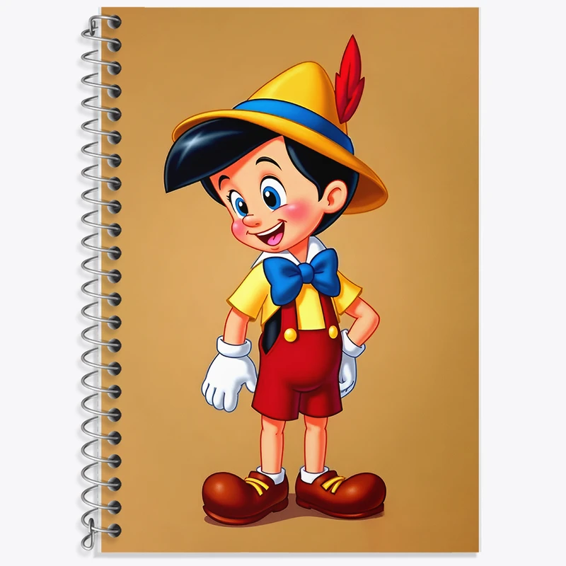 دفتر نت موسیقی 50 برگ خندالو طرح پینوکیو کد F12651