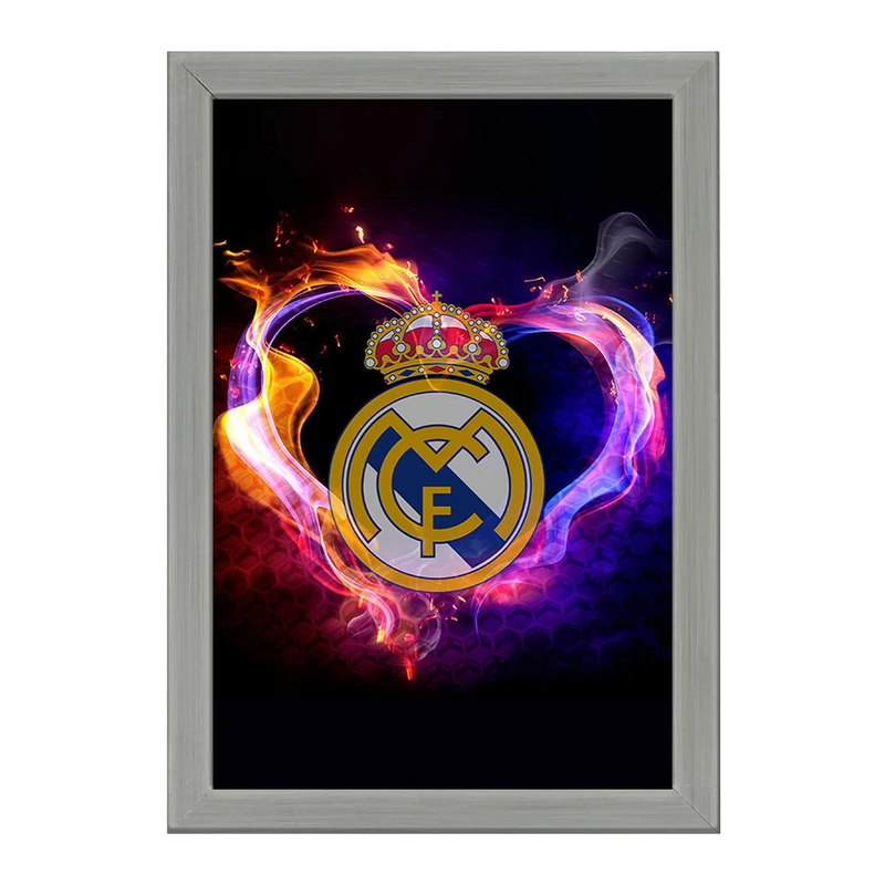 تابلو خندالو طرح باشگاه رئال مادرید Real Madrid  کد 2057