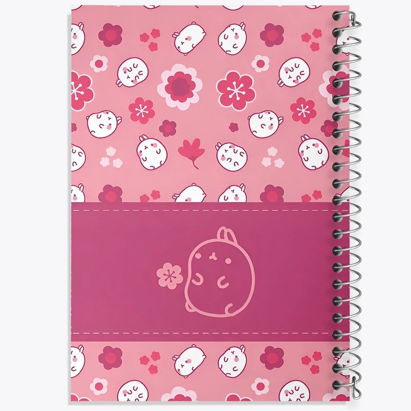 دفتر طراحی 50 برگ خندالو طرح پترن خرگوش کد N5103