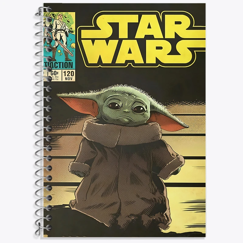 دفتر نت موسیقی 50 برگ خندالو طرح بیبی یودا کد F9665