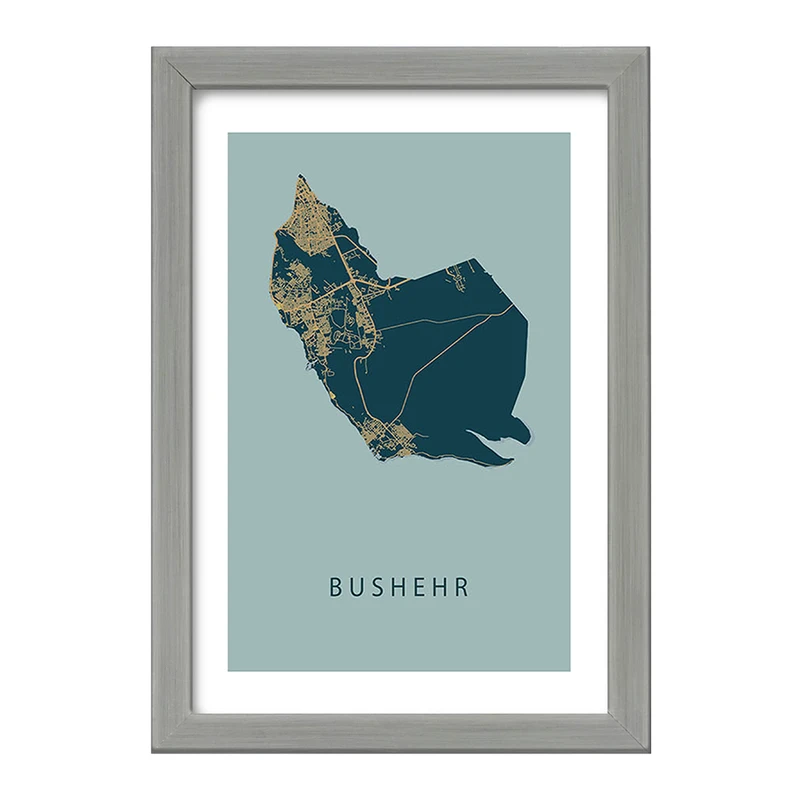 تابلو خندالو طرح نقشه بوشهر کد F11966