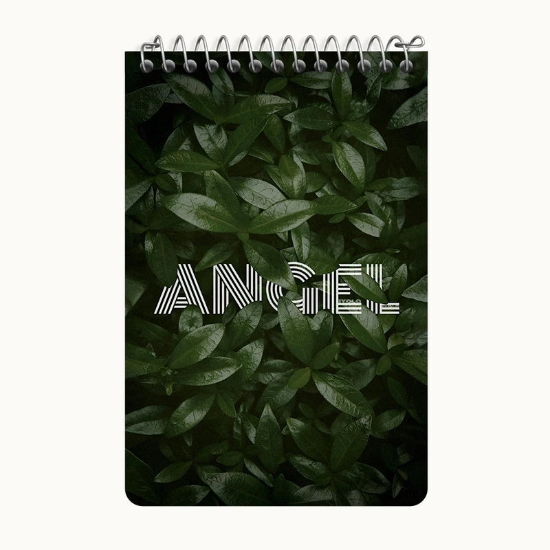 دفتر یادداشت 50 برگ خندالو طرح Angel کد F5647