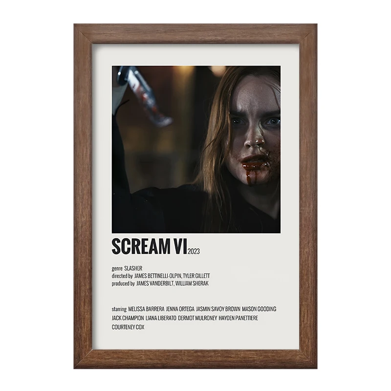 تابلو خندالو طرح جیغ (Scream) کد F13007