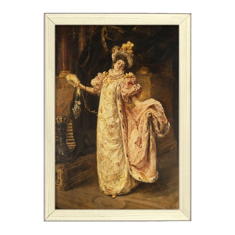 تابلو خندالو طرح نقاشی رسیدن به اپرا اثر ادواردو لئون گاریدو کد F12131