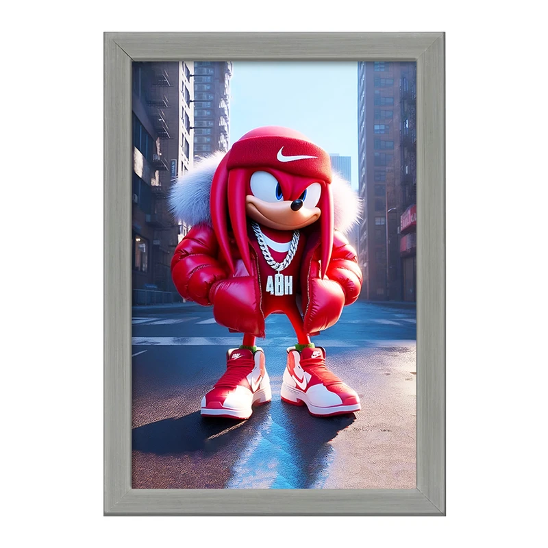 تابلو خندالو طرح سونیک (Sonic) کد F4411