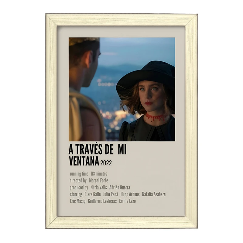 تابلو خندالو طرح A través de mi ventana  کد F12949