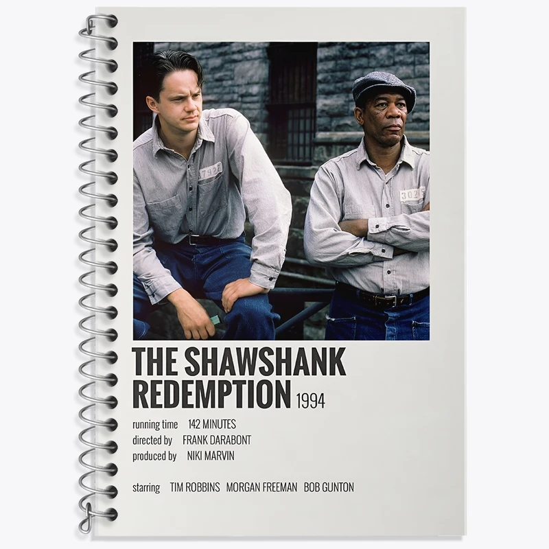 دفتر لغت 50 برگ خندالو طرح رستگاری در شاوشنک (The Shawshank Redemption) کد F13368