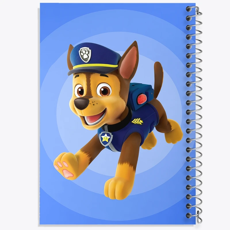 دفتر طراحی 50 برگ خندالو طرح سگ های نگهبان Paw Patrol  کد 3133