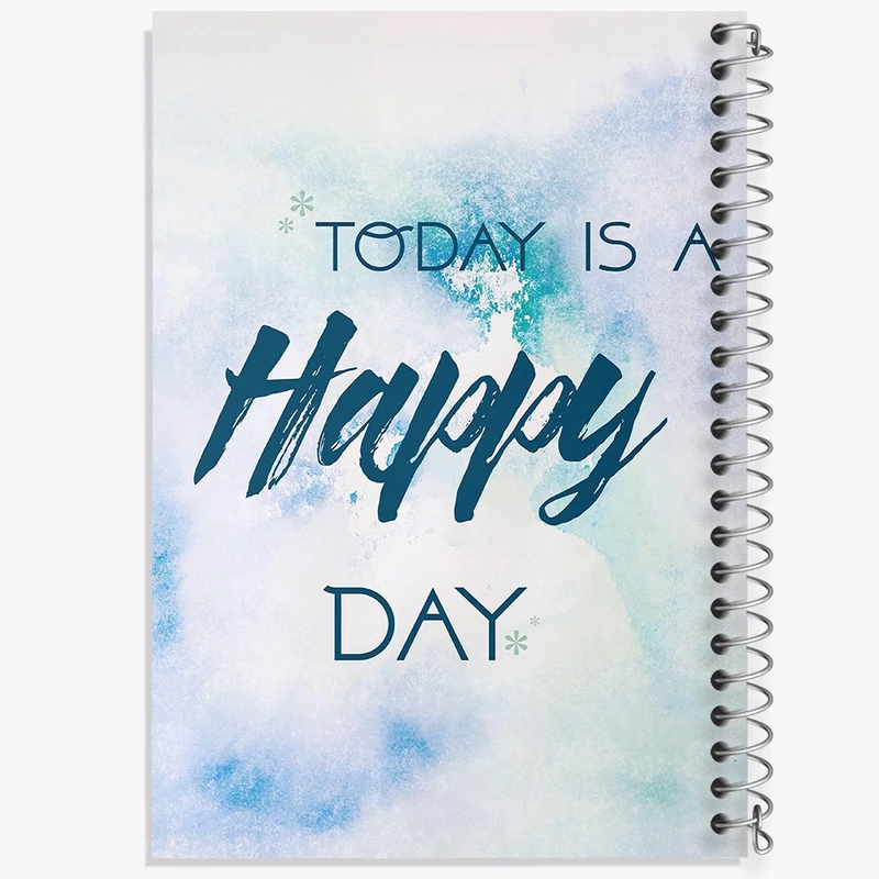دفتر نقاشی 50 برگ خندالو طرح Today Is A Happy Day کد F11403