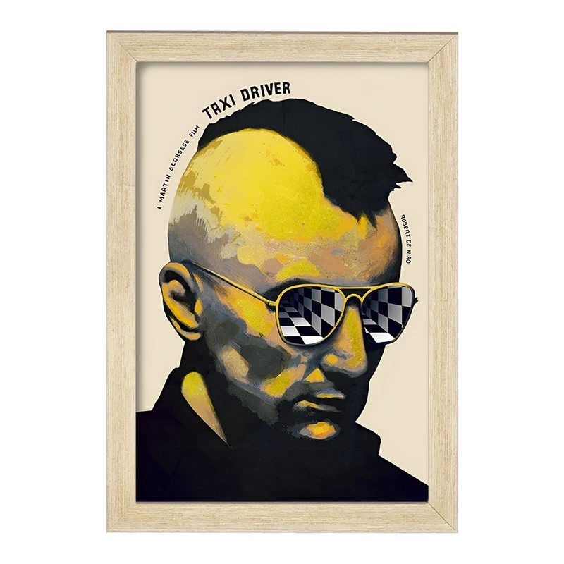 تابلو خندالو طرح راننده تاکسی (Taxi Driver) کد F13552