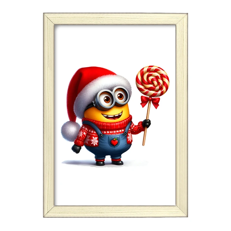 تابلو خندالو طرح مینیون ها (Minions) کد F8391