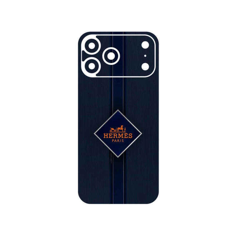 برچسب پوششی ماهوت مدل Hermes_Logo مناسب برای گوشی موبایل اپل iPhone 17 Pro Max
