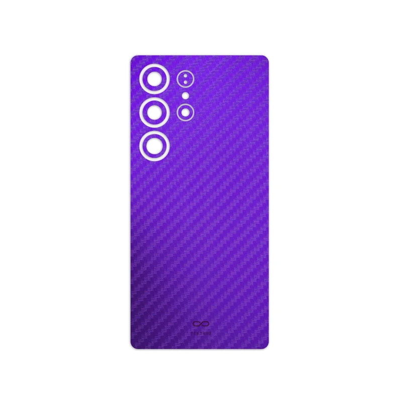 برچسب پوششی ماهوت مدل Purple-Fiber مناسب برای گوشی موبایل سامسونگ Galaxy S25 Ultra