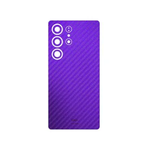 MAHOOT Purple-Fiber Cover Sticker for Samsung Galaxy S25 Ultra