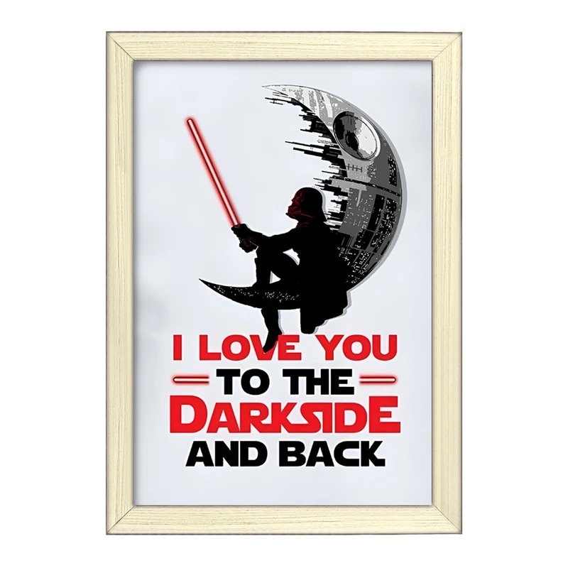 تابلو خندالو طرح جنگ ستارگان (Star Wars) کد F10753