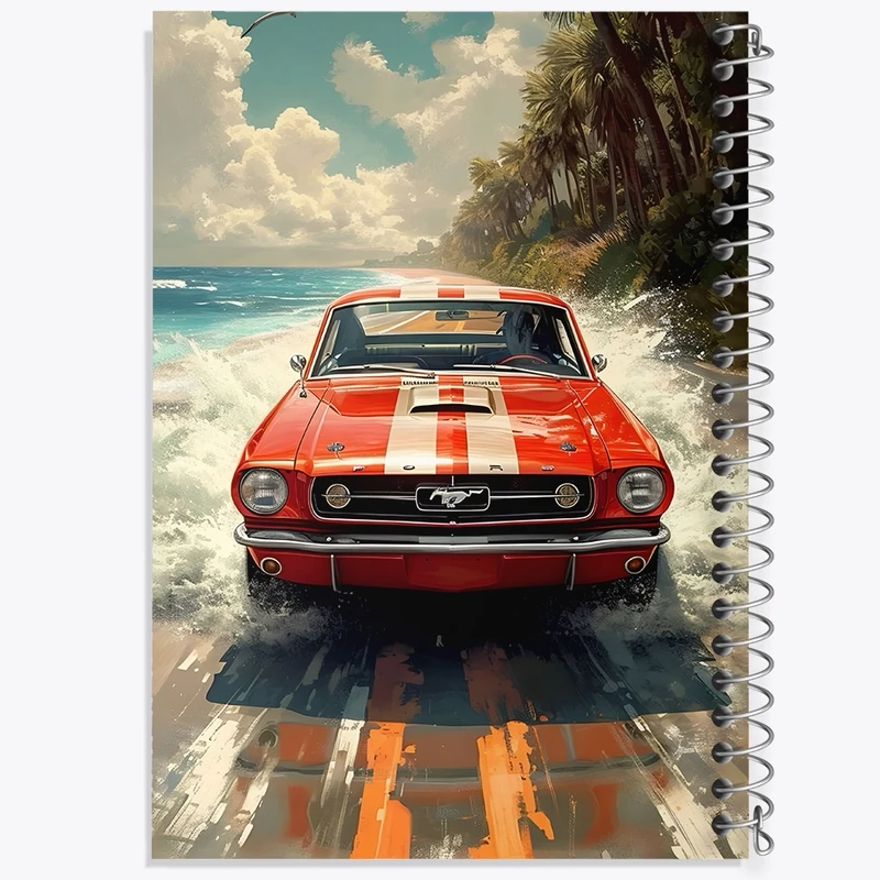 دفتر لیست خرید 50 برگ خندالو طرح ماشین اسپرت کد F4112