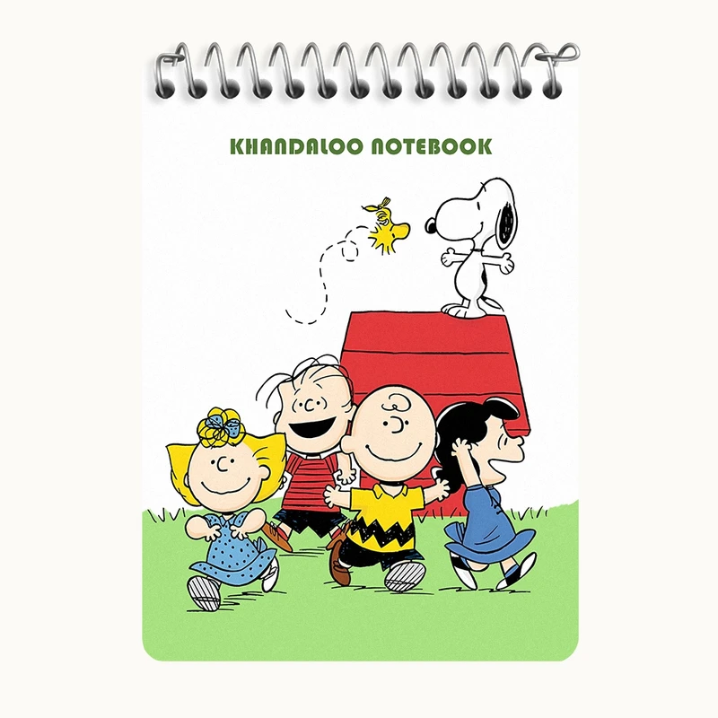دفتر یادداشت 50 برگ خندالو طرح اسنوپی (snoopy) کد N6354