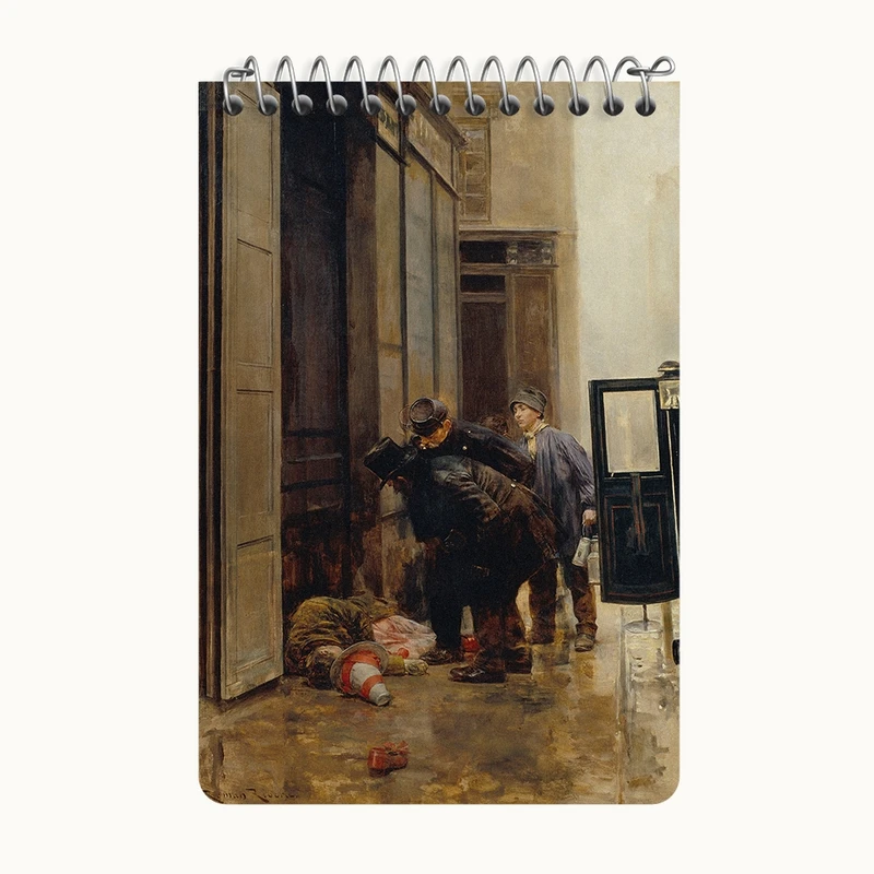 دفتر یادداشت 50 برگ خندالو طرح نقاشی پایانی برای توپ نقابدار اثر روما ریبرا کد F12201