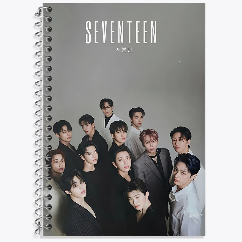 دفتر نت موسیقی 50 برگ خندالو طرح سونتین (Seventeen) کد F11180