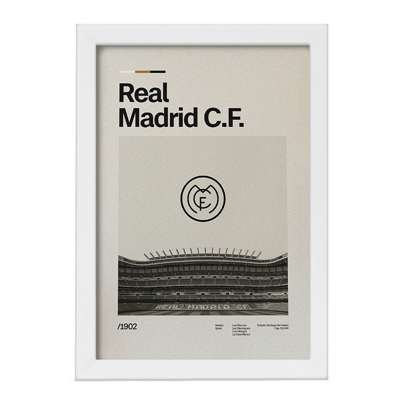 تابلو خندالو طرح رئال مادرید (Real Madrid) کد F13880