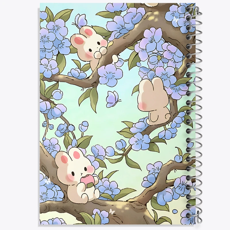 دفتر مشق 50 برگ خندالو طرح خرگوش کیوت کد F4971