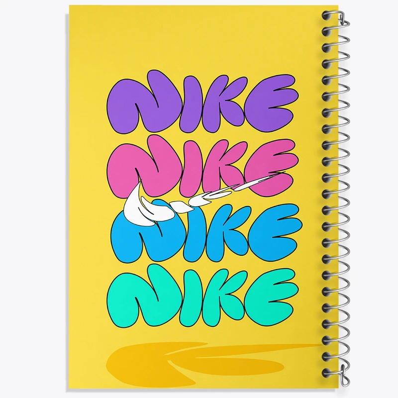 دفتر نقاشی 50 برگ خندالو طرح نایک (Nike) کد F9730