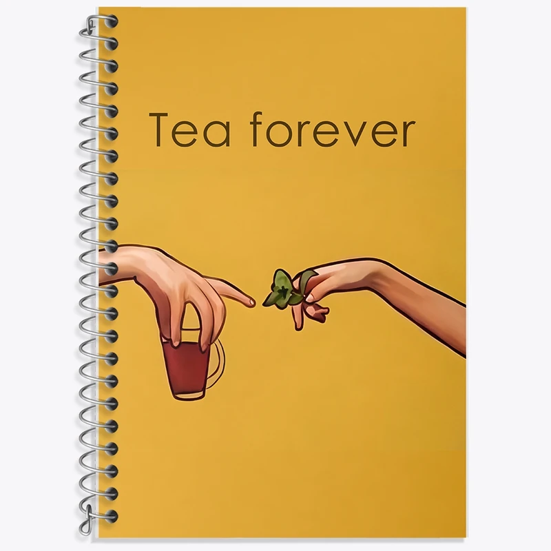 دفتر لغت 50 برگ خندالو طرح چای کد F10431