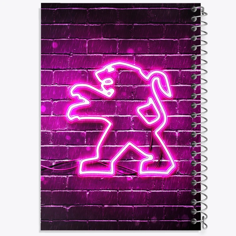 دفتر طراحی 50 برگ خندالو طرح پژو Peugeot  کد 23645