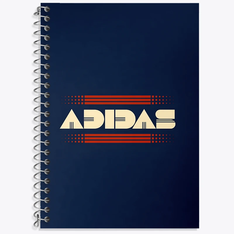 دفتر نت موسیقی 50 برگ خندالو طرح آدیداس (Adidas) کد N7562