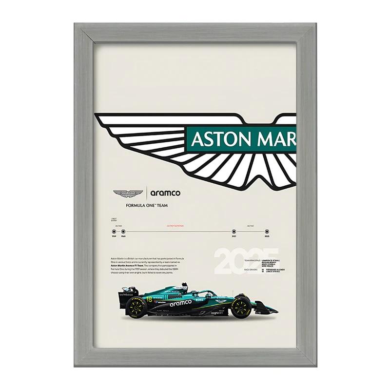 تابلو خندالو طرح استون مارتین (Aston Martin) کد F13489