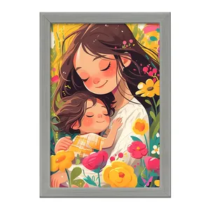 تابلو خندالو طرح مادرانه کد F6257