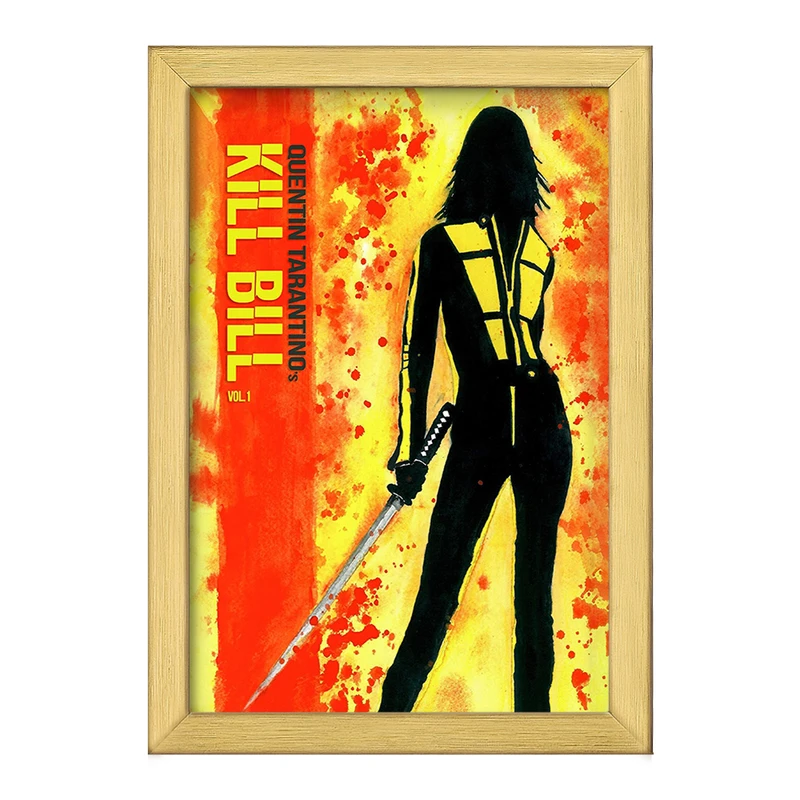 تابلو خندالو طرح بیل را بکش (Kill Bill) کد F11356