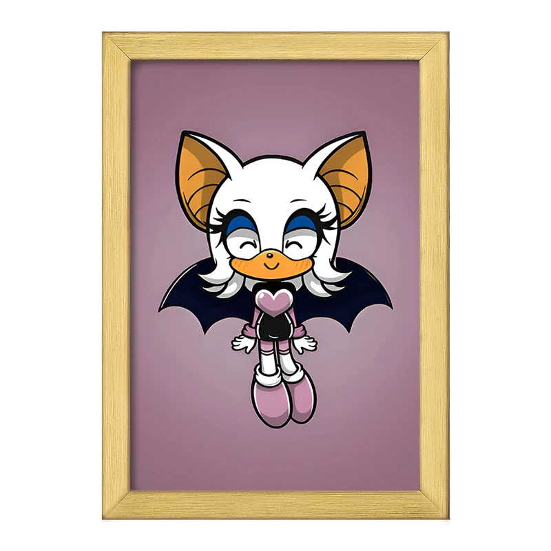 تابلو خندالو طرح روژ خفاش کد F9423