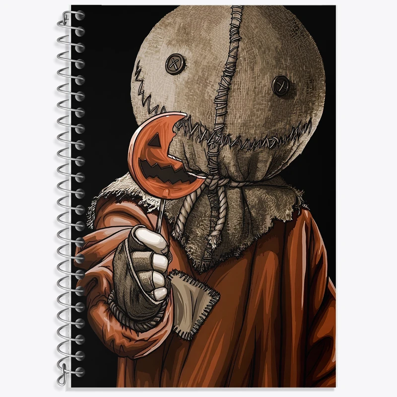 دفتر زبان 50 برگ خندالو مدل دو خط طرح Sam کد F9648