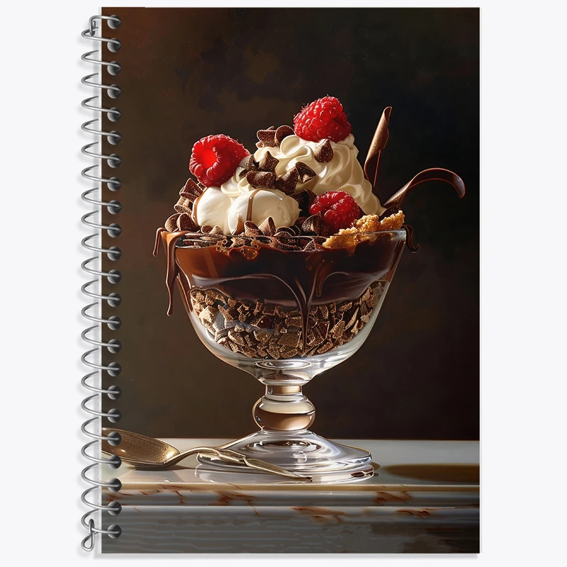 دفتر لغت 50 برگ خندالو طرح بستنی کد F9348