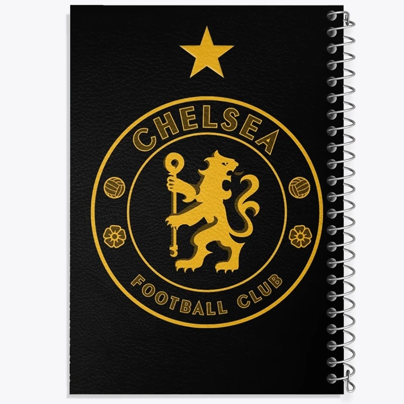 دفتر طراحی 50 برگ خندالو طرح باشگاه چلسی Chelsea  کد 2079